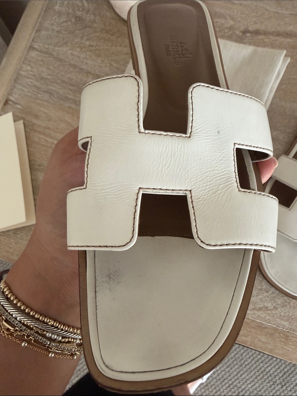 Oran sandal white - Picture 3 of 11